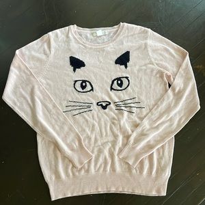 Cat face Sweater.